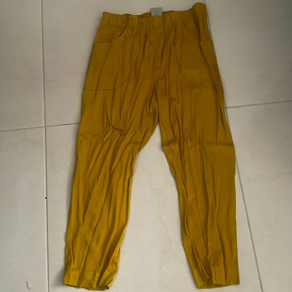 Anthropologie Gold pant